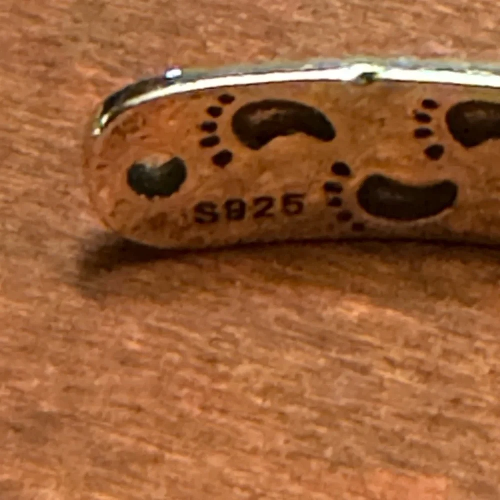 Silver Measuring bangle